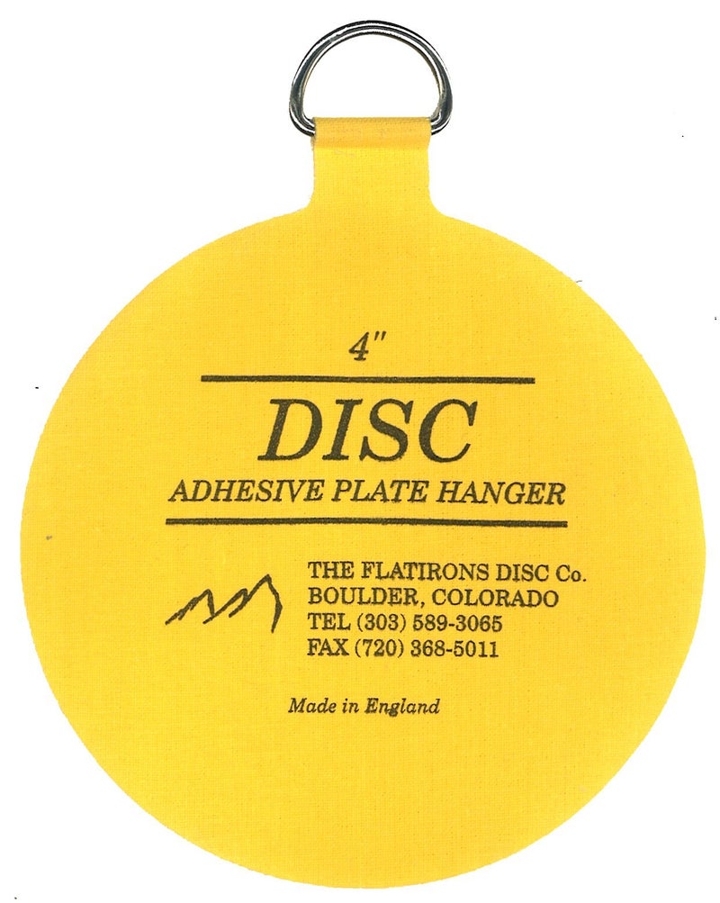Disc Flatirons Disc Adhesive Plate Hanger Set (2-3 Inch and 2-4 Inch Hangers) - Image 3